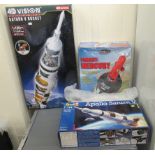 Model kits relating to space travel: to include an MRC Project Mercury Rocket,