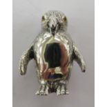 A silver miniature model,