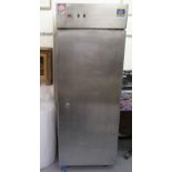 A Metro Qualite Commercial stainless steel fast freeze fridge 76''h 27''w RSM