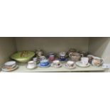 Cabinet cups and saucers and other ceramics: to include fine Japanese porcelain teaware OS6