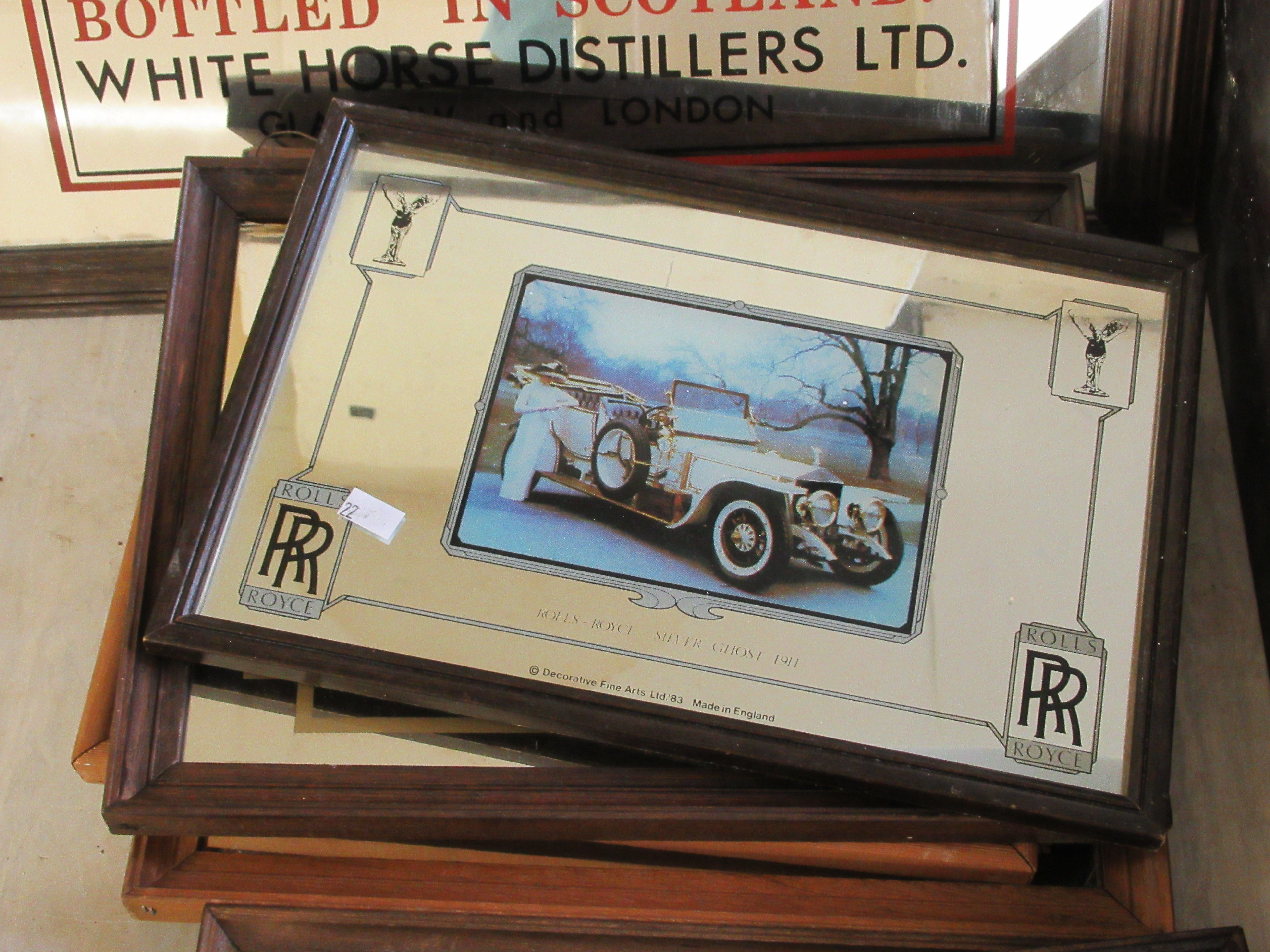 Brewery and other printed promotional mirrors: to include Southern Comfort, Coca Cola, - Image 2 of 4