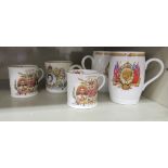 British Royal commemorative ceramics: to include a George VI/Queen Mary Jubilee mug OS4