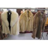 Fur coats,