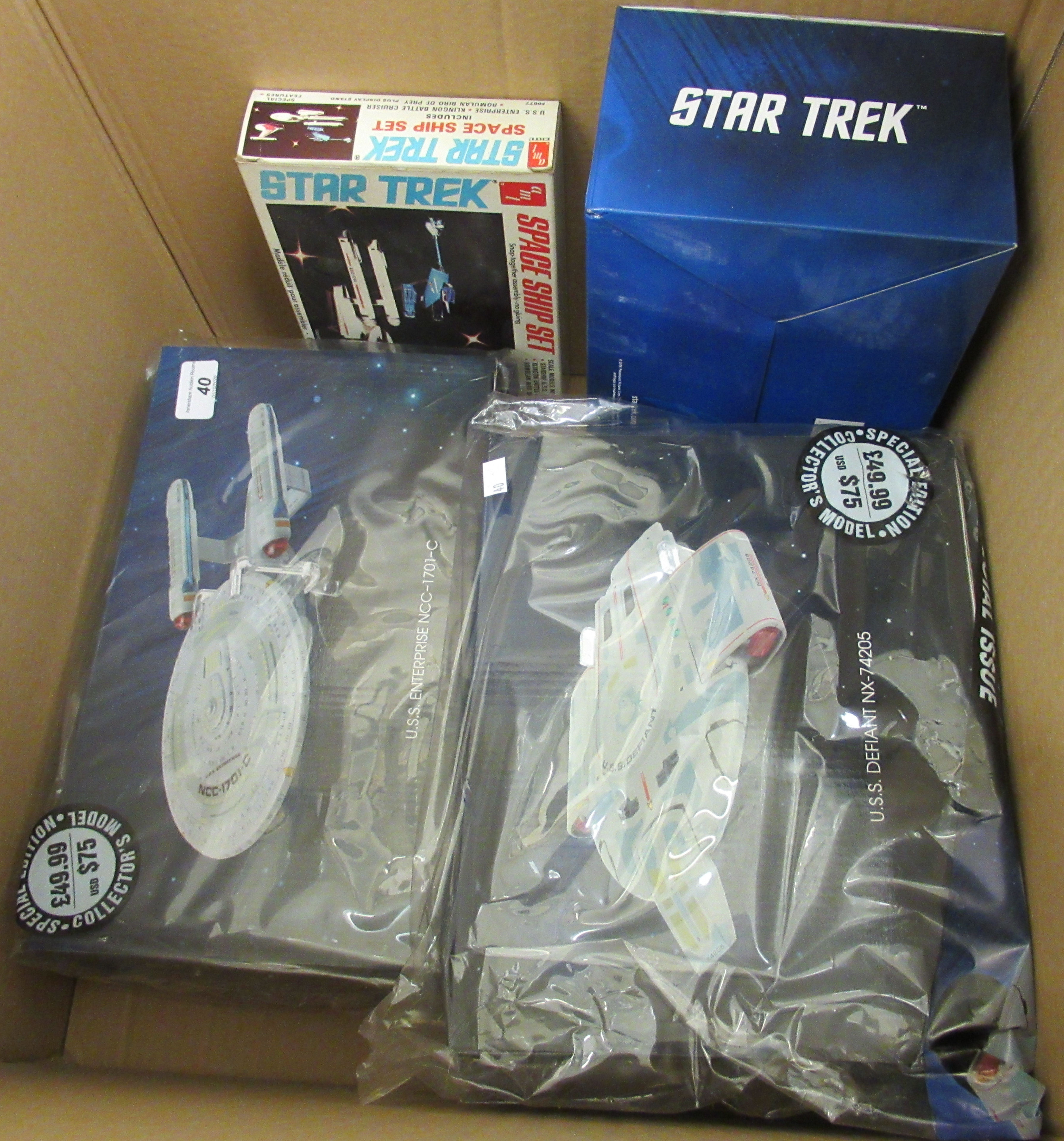 Star Trek related collectables: to include an AMT USS Enterprise boxed (completeness not - Image 3 of 4