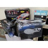 Star Trek related collectables: to include an AMT USS Enterprise boxed (completeness not