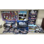 Star Trek related collectables: to include a USS Franklin boxed (completeness not guaranteed)