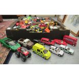 Dinky, Corgi and other diecast model vehicles: to include sports cars and trucks,