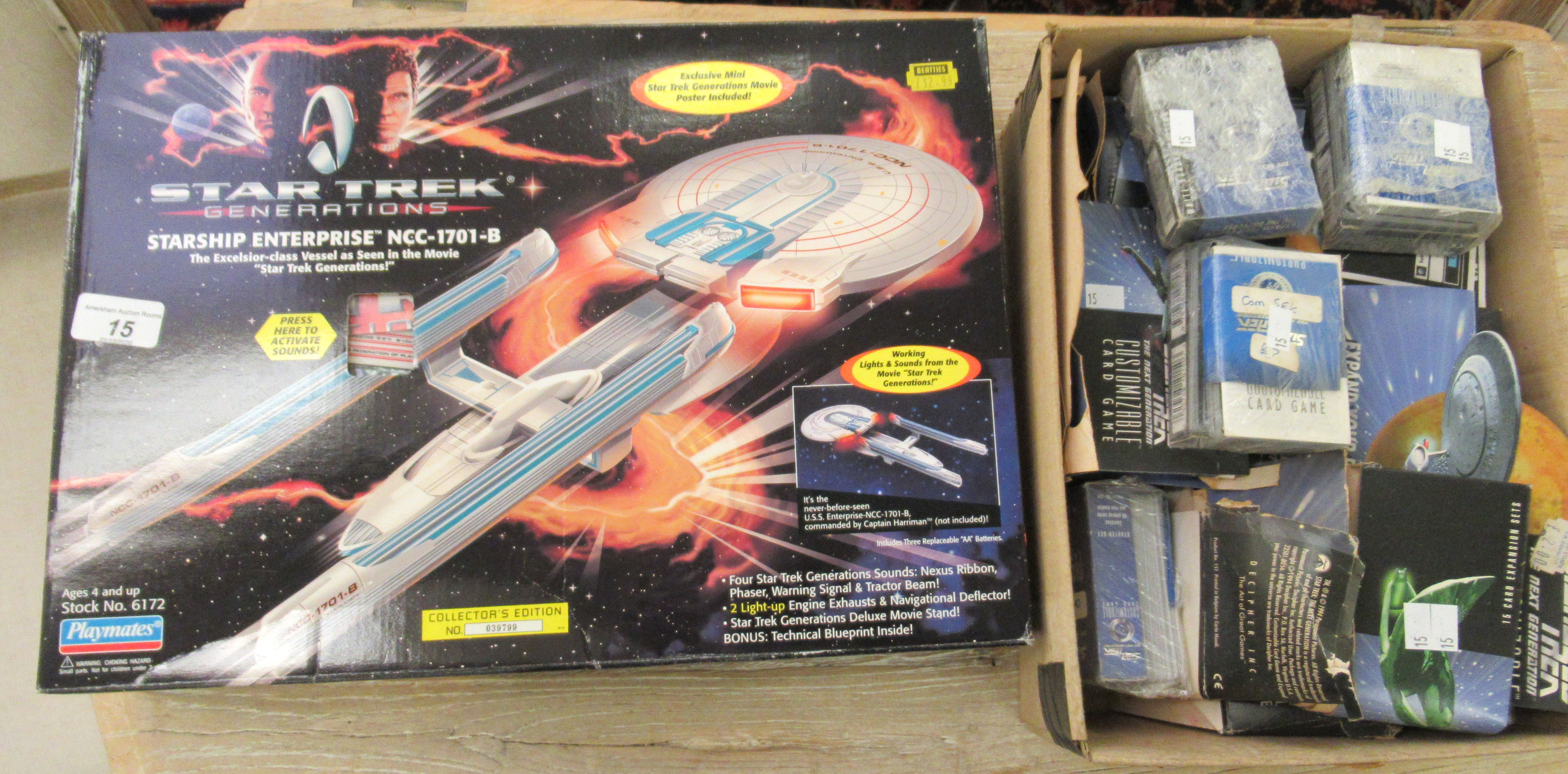 Star Trek related collectables: to include an AMT USS Enterprise boxed (completeness not - Image 2 of 4