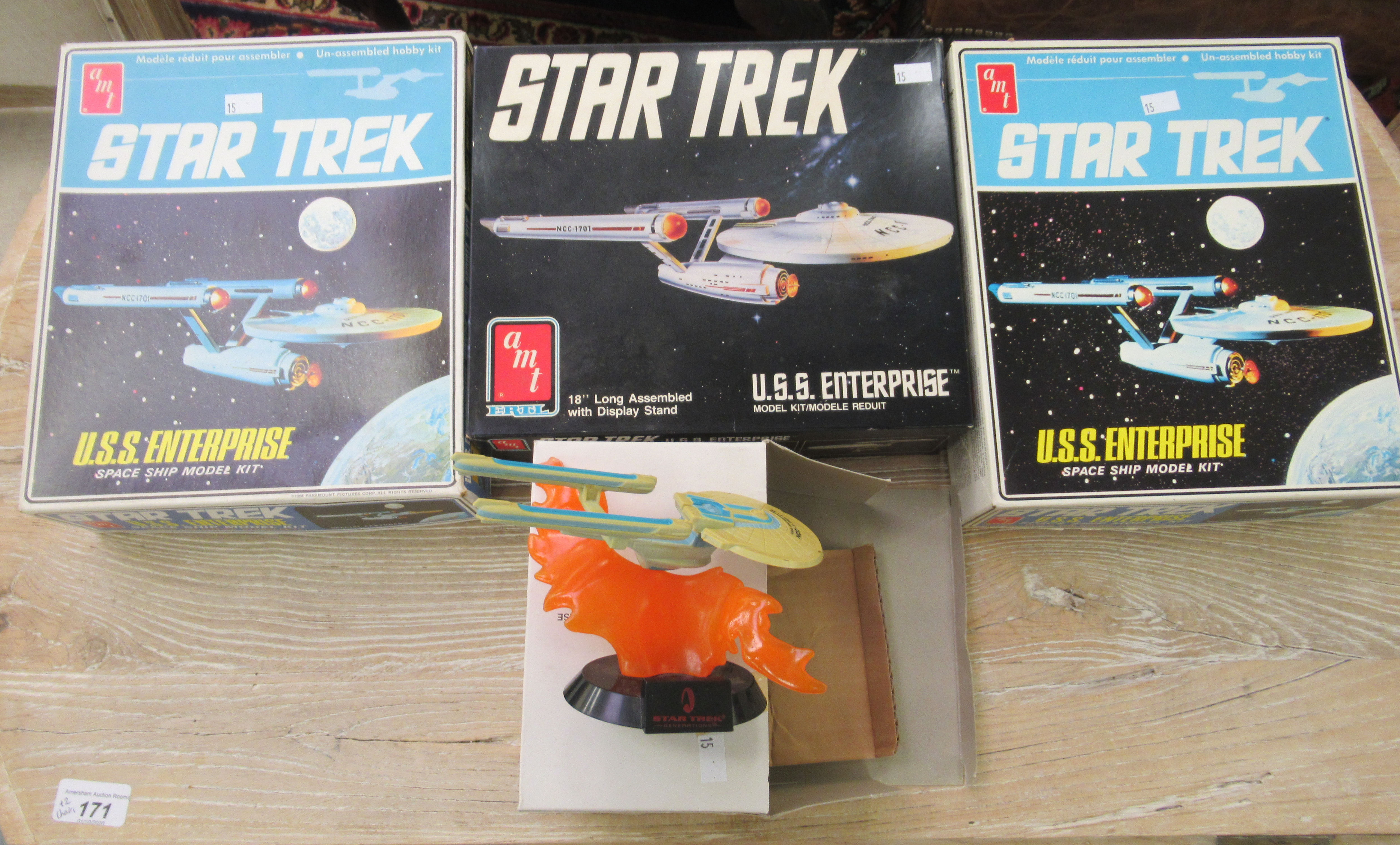 Star Trek related collectables: to include an AMT USS Enterprise boxed (completeness not - Image 4 of 4