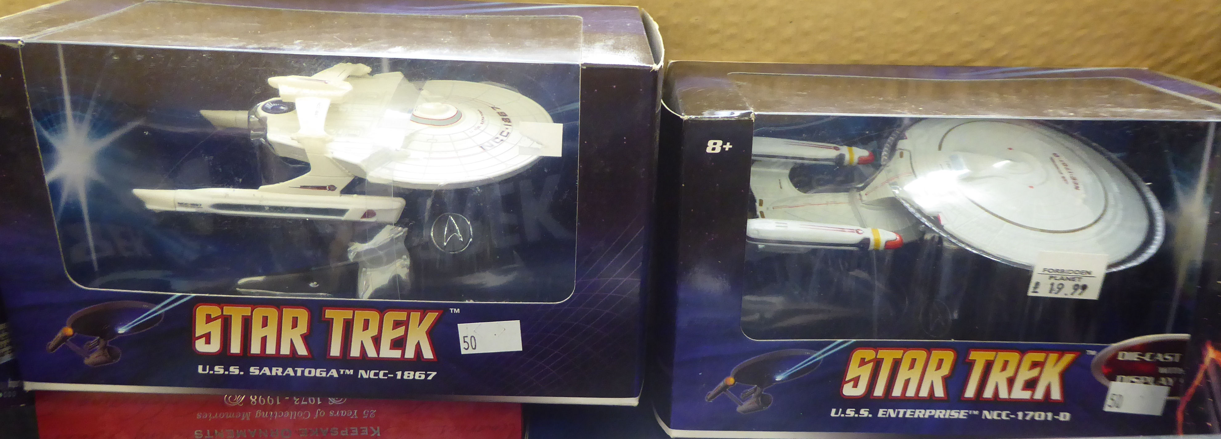 Star Trek related collectables: to include an AMT USS Enterprise boxed (completeness not - Image 2 of 4