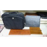 Gentlemans leather and other bags,