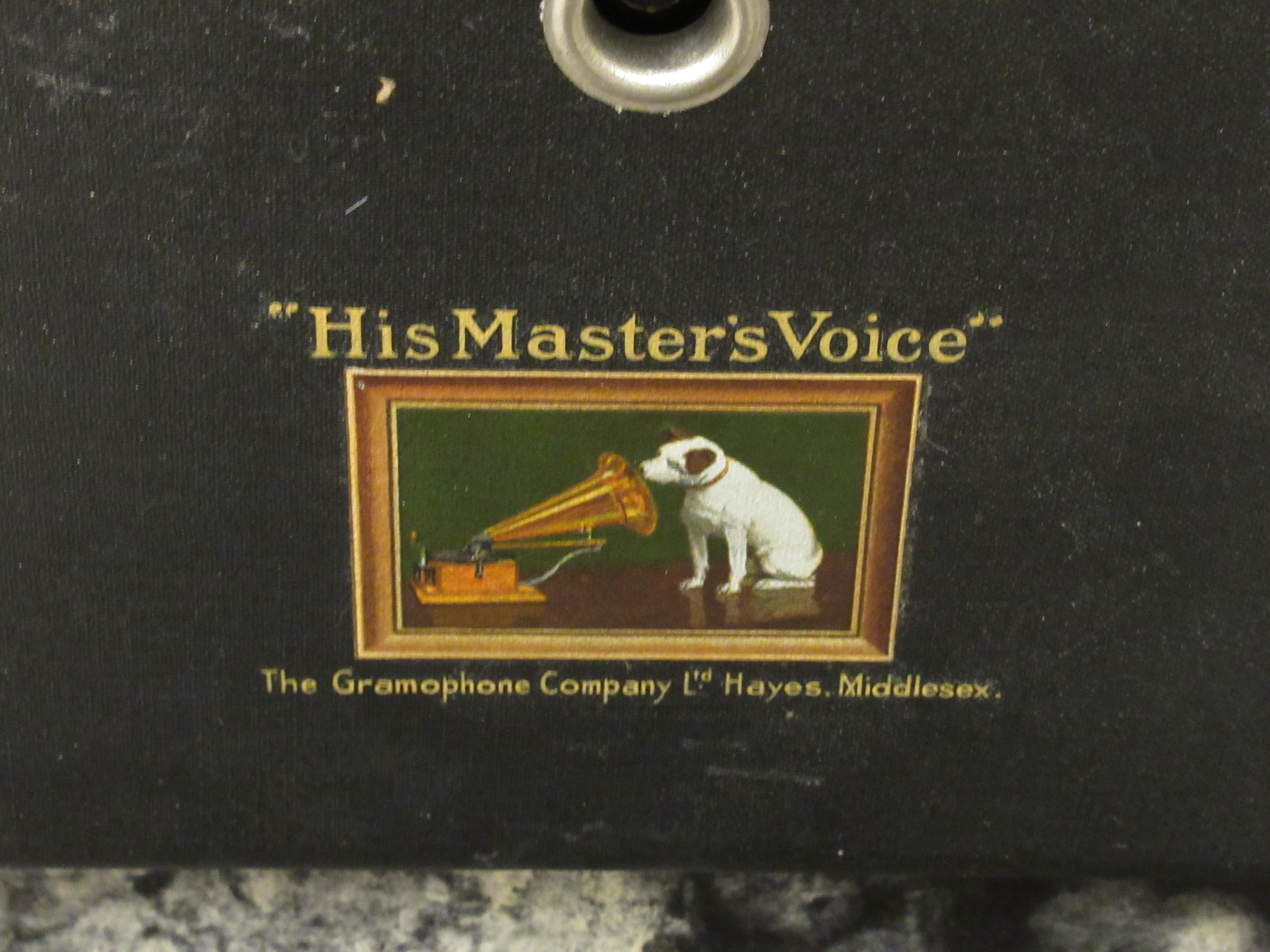 A mid 20thC HMV portable gramophone, - Image 3 of 4