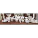 Royal Doulton china Harlow pattern tableware (some seconds) RAF