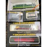 N gauge model railway locomotives,