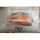 An N gauge Bachmann TGV five car set boxed CA