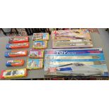 HO gauge model railway accessories: to include a Jouef TGV train set boxed CA