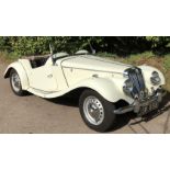 A 1954 MG TF 1250cc, UK supplied (not a USA import),