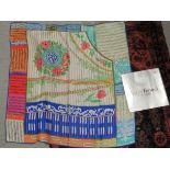 A Louis Feraud patterned silk scarf OS1