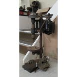 A workshop pillar drill BSR