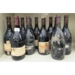 Wine: thirteen bottles of Chateau de la Gardine Benjamin Brunel mixed years OS4