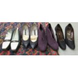 Four pairs of ladies heeled and other shoes: to include examples by Bruno Magli and Arche approx.