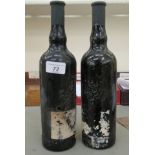 Two bottles of Taylor 1994 'vintage' port LAM