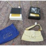 Three Stuart Weitzman handbags various designs OS2