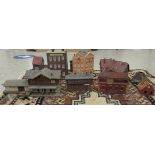 H0 gauge model railway buildings CA