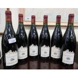 Wine: six bottles of 2003 Crozes Hermitage LAM