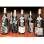 Wine: eight bottles of Aloxe Corton Les Brunettes et Planchots year unknown SR