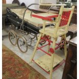 A 1950s Pedigree Venus coach built perambulator,