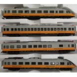 A Lima N gauge Lufthansa Airport Express model locomotive boxed OS4