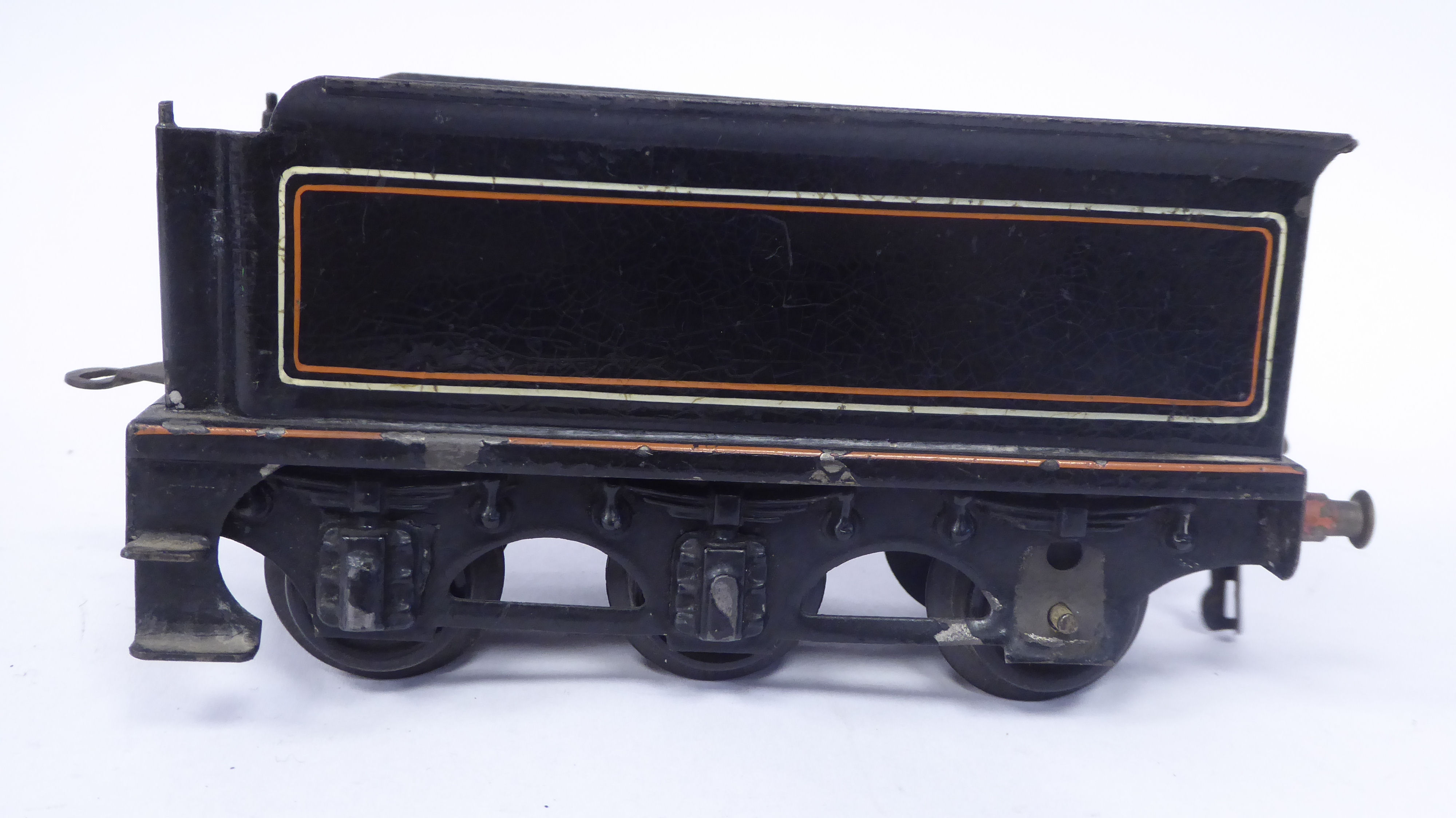 A Bing for Bassett-Lowke live steam model 4-4-0 Black Prince locomotive and tender No. - Image 5 of 8