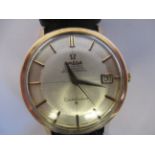A 1959/60 Omega Constellation gold capped steel cased wristwatch,