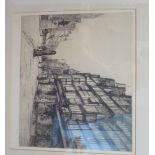 Dorothy Sweet - 'Holborn' etching bears a pencil inscription & signature 7.