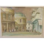 Walter Monckton Keesey - 'Cheltenham Montpellier' watercolour 10'' x 14'' framed