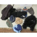 Ladies fashion accessories: to include hats,