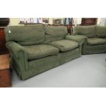 A pair of Wesley Barrell three person settees,