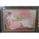 Valeriy Gridnev - 'Rosemary' a nude study oil on canvas bears a signature & dated '85 15.