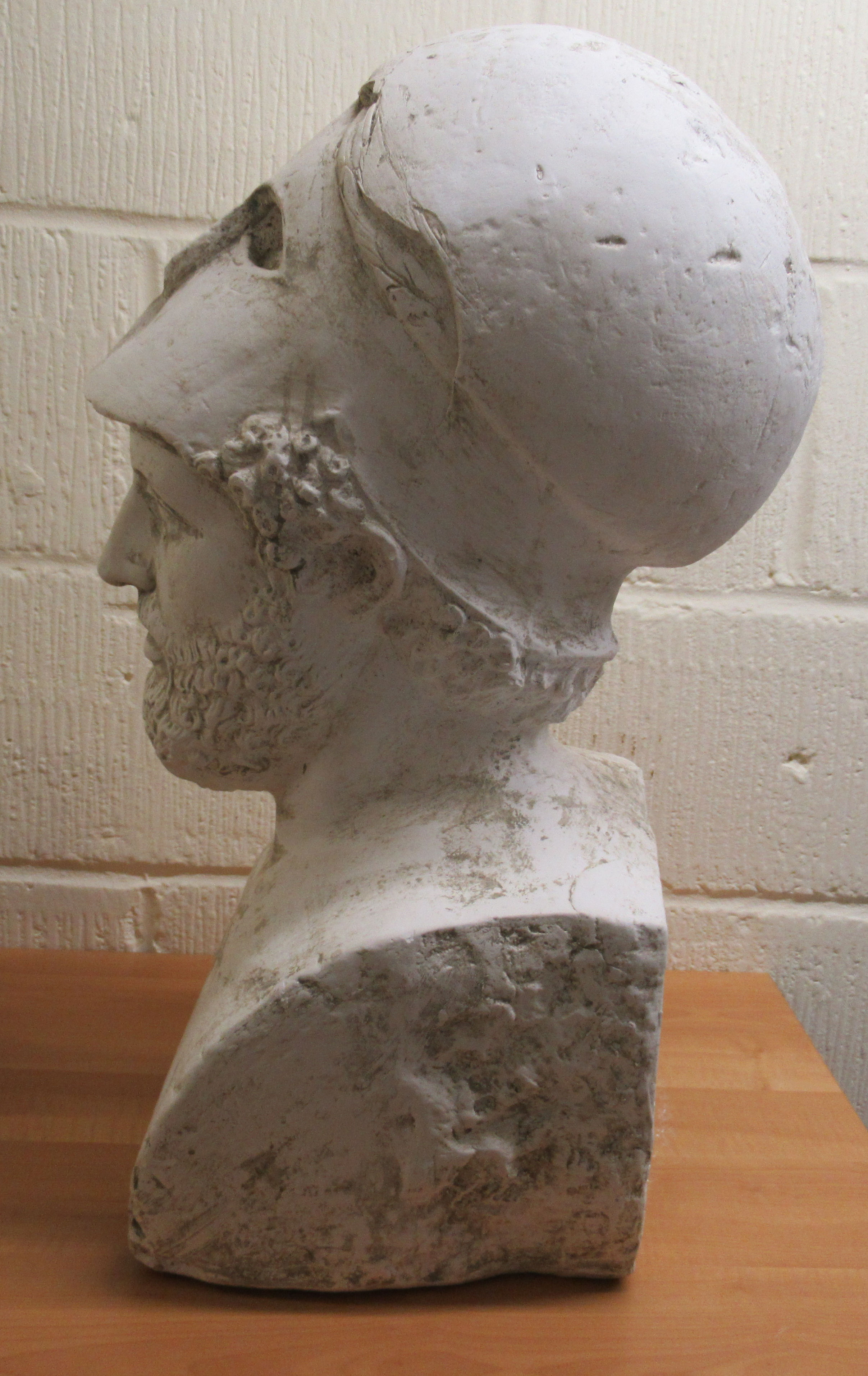 A modern composition bust 'Pericles' 24''h S - Image 6 of 6