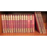 Books: an incomplete run of twelve late Victorian/Edwardian compilation volumes of 'Punch';