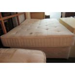 A Staples Double Spring double mattress,