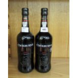 Two bottles of Cockburns Special reserve port CA