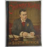 Cape Times Limited. (Compilers.) With Chamberlain in South Africa.A magnificent record of Mr.