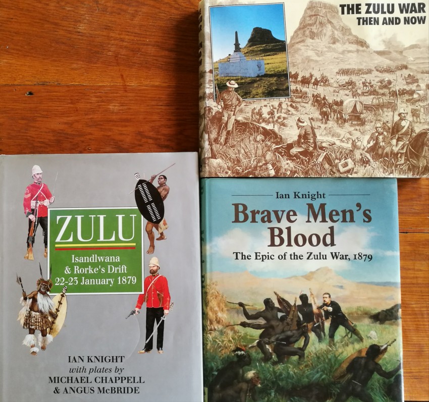 Ian Knight Three Zulu War titles (two dedicated by author) Zulu. Islandwana & Rorke's Drift 22-23