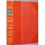 Mann (Thomas) DEATH IN VENICE284 pages, bound in half red morocco by Baytun-Riviere, Bath with