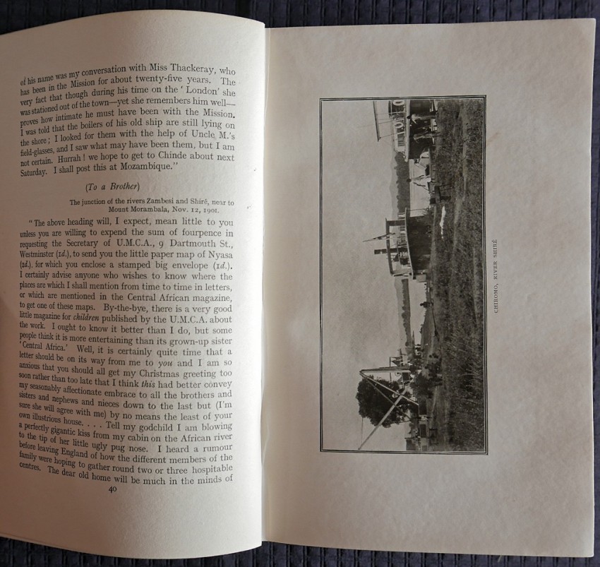 Randolph (B.W.) - compiled by ARTHUR DOUGLAS - MISSIONARY ON LAKE NYASA THE STORY OF HIS LIFEviii - Image 4 of 4