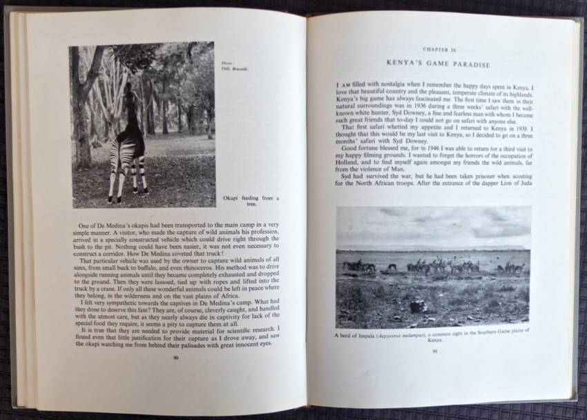 Carp (Bernard) I CHOSE AFRICA (Publisher's unnumbered de luxe binding)128pp. Half burgundy faux- - Image 2 of 4