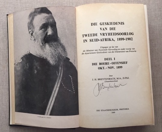 Breytenbach, J.H. DIE GESKIEDENIS VAN DIE TWEEDE VRYHEIDSOORLOG IN SUID-AFRIKA, 1899-1902:4 - Image 2 of 4