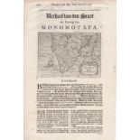 Jodocus Hondius II Africae Pars Meridional.Arguably the best engraved antique miniature map (13.4